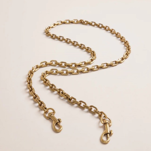 Parker Thatch Gold Link Crossbody Chain Bag Strap - OS - New in Org. Packaging - Picture 9 of 9